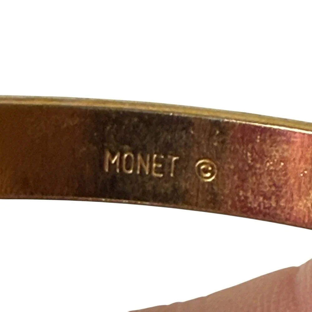 Monet gold tone